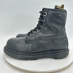 Dr. Martens Dr. Martens Combat Steel Toe Women Size 8 Black Leather 8 Eye Boot